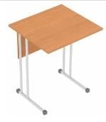 Стол ученический 1-местный, не регулируемый по высоте (группа роста V)