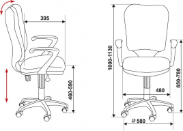 Кресло для персонала RCH 540