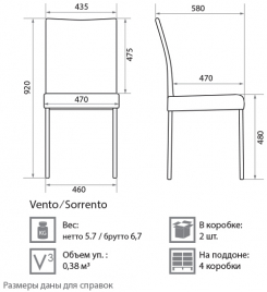 Кресла для посетителя Kelly chrome