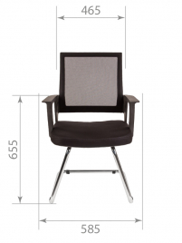Кресло для посетителя РК 15 V хром
