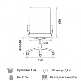 Кресло для руководителя Jordan PLN