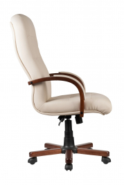 Кресло руководителя M 165 A (кожа люкс черная)