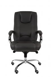 Кресло для руководителя РК 100 хром натуральная кожа