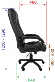 Кресло для руководителя РК 100 ПЛ