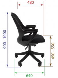 Кресло для сотрудника РК 22