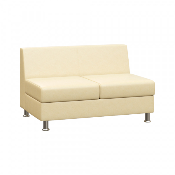 Диван без подлокотников двухместный