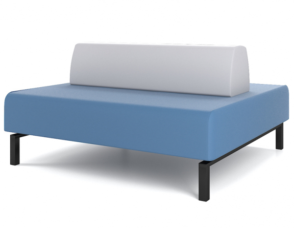 Двухместный модуль со спинкой