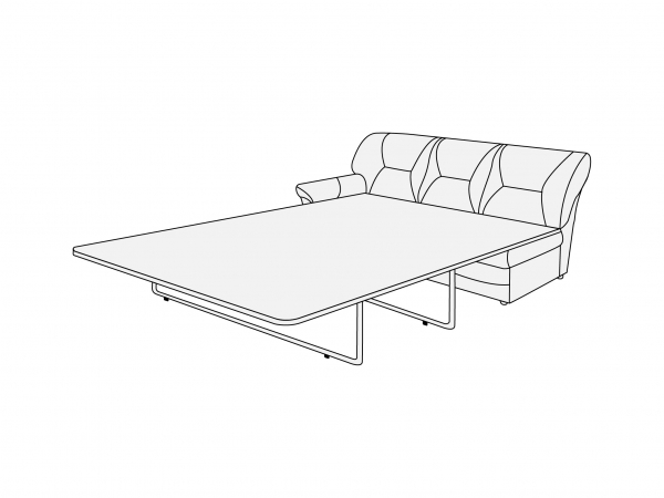 Модуль трехместный левый с механизмом
