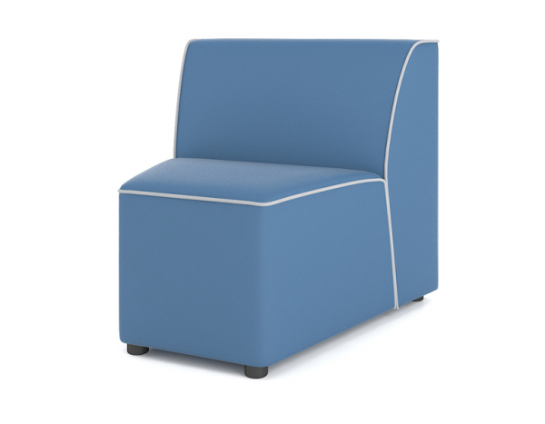 Одноместный модуль со спинкой