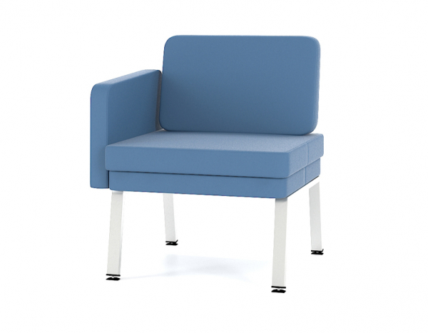 Одноместный модуль со спинкой