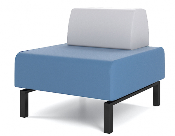 Одноместный модуль со спинкой