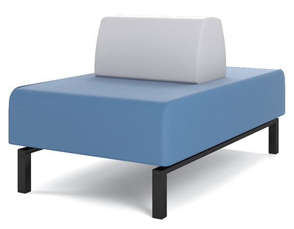 Одноместный модуль со спинкой