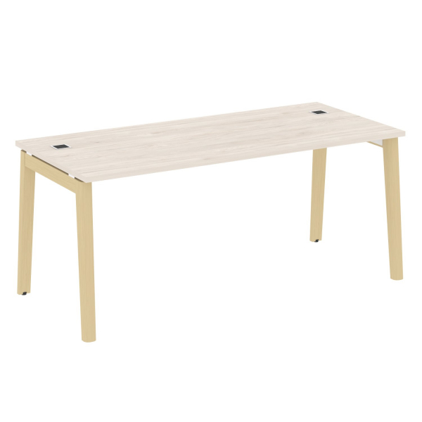 Стол руководителя (опоры - массив дерева)