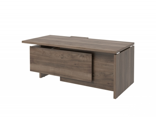 Стол руководителя с опорной тумбой правый