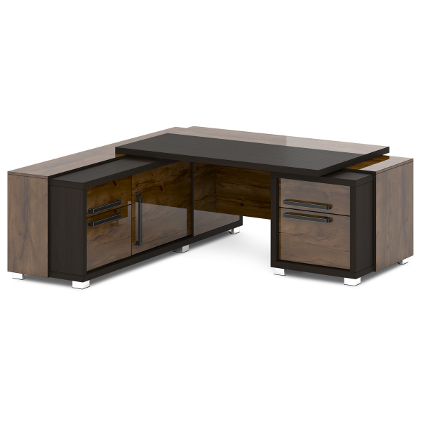 Стол с тумбой и греденцией