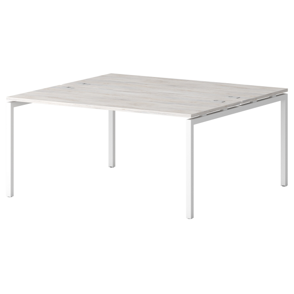 Стол-тандем на металлокаркасе