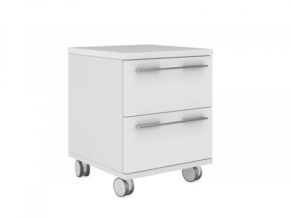 Тумба мобильная с 2 ящиками