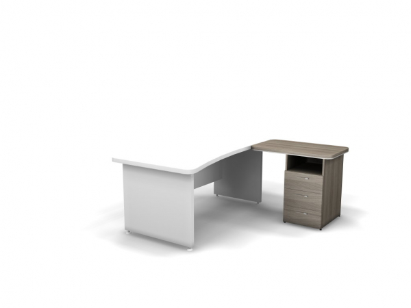 Тумба приставная правая